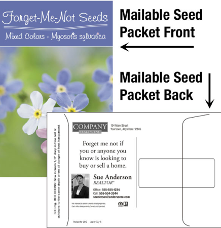 Forget-Me-Not Mailable Seed Packet