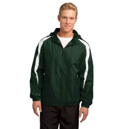 Sport-Tek Adult Fleece-Lined Colorblock Jacket