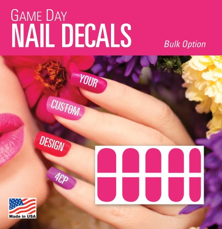 Game Day Nails in Bulk Packaging