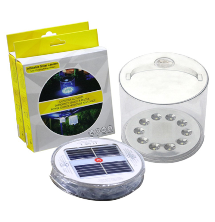 Hot Sale Inflatable LED Solar Lantern for Camping