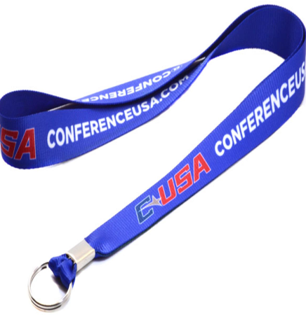 1" (25mm) Polyester Full Color sublimated lanyard