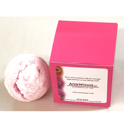 Pink Glitter Bath Bomb