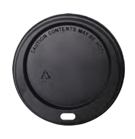 Black Dome Sip-Thru Lids (For 12 Oz. and 16 Oz. Insulated Cups and 9 Oz. Paper Hot Cups)