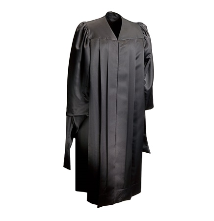 Full fit-Masters Graduation Gown - Economy- Dull Shine Fabric