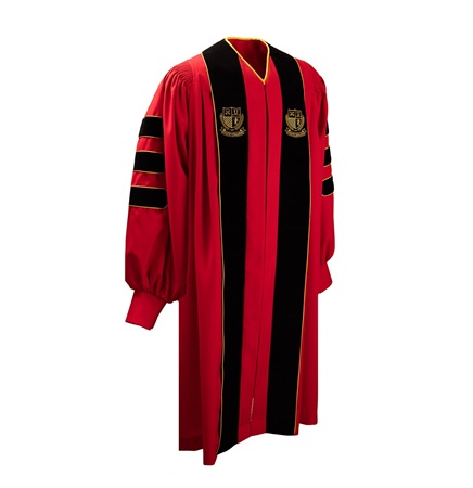 Custom Embroidered - Doctoral Graduation Gown - Elite (Standard) - Matte Fabric