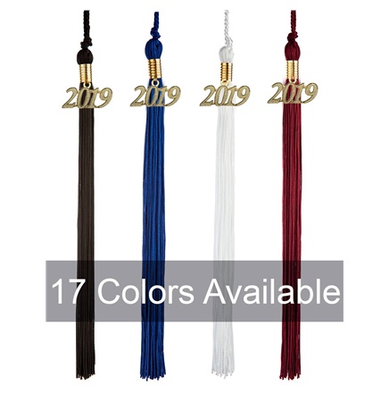 Adult/Teen -Single Color - Graduation Tassel