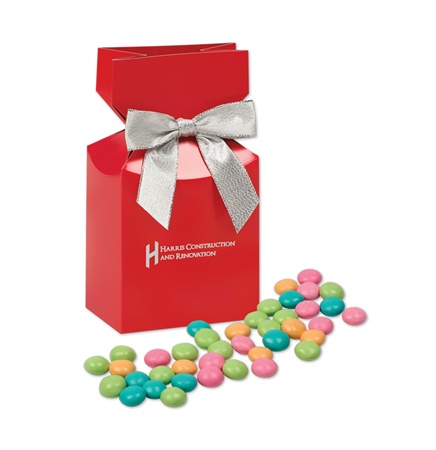 Chocolate Gourmet Mints in Red Gift Box