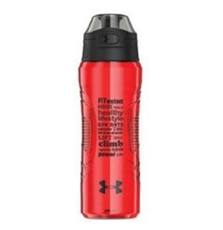 24 Oz. Under Armour® Draft Water Bottle (Red)