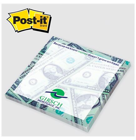 Custom Printed Post-it® Notes (4"x4") 25 Sheets
