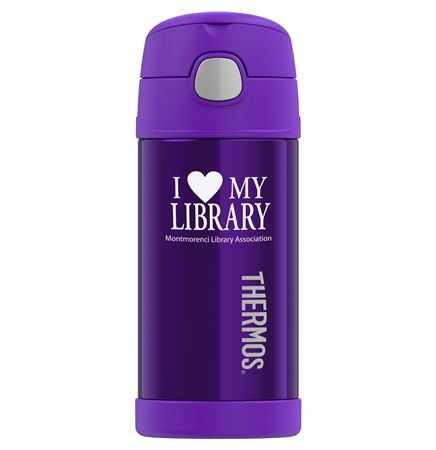 12 Oz. Thermos® FUNtainer® Stainless Steel Water Bottle (Purple)