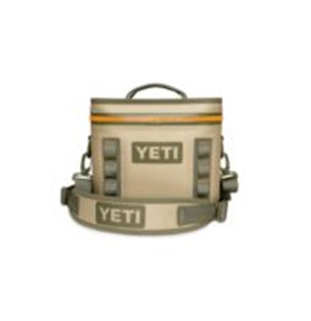 YETI® Hopper™ FLIP 8- Field Tan/ Blaze Orange