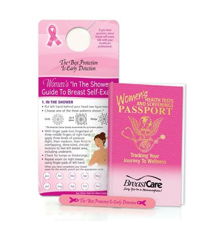 Pink Breast Health Budget Awareness Pack - Personalization Available