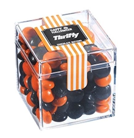 Creepy Candy Box w/ Halloween Chocolate Buttons
