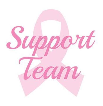 Breast Cancer: Support Team Temporary Tattoo