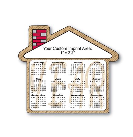 House Calendar Process Color (3 1/2"x4")