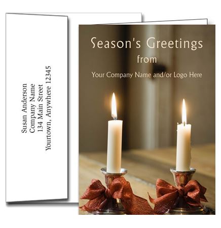 Logo Holiday Greeting Cards w/Imprinted Envelopes (5"x7")