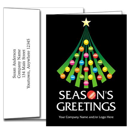 Logo Holiday Greeting Cards w/Imprinted Envelopes (5"x7")