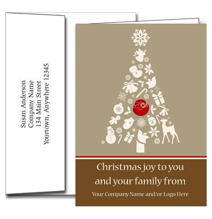 Logo Holiday Greeting Cards w/Imprinted Envelopes (5"x7")