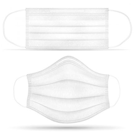 Face Masks - Standard Breathable and Disposable Cloth Face Masks - Set Of 150 Masks