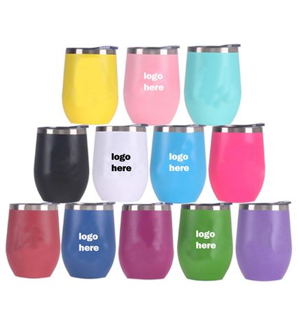 12oz Insulated Stainless Steel Drink Tumbler with Lid