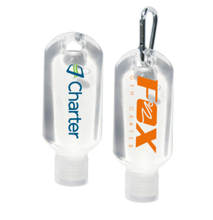 2 Oz. Carabiner Hand Sanitizer