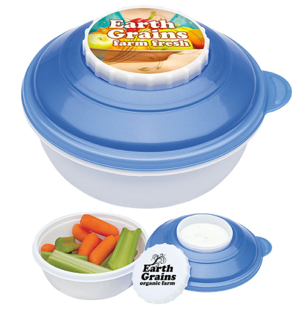 19 Oz. Cool Gear Snack & Dip Container