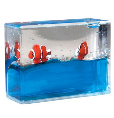 Clown Fish Mini Wave Paperweight