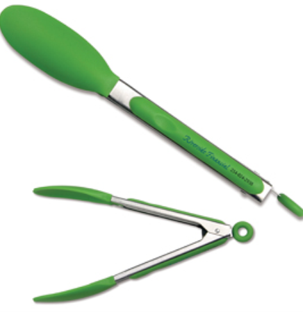 9" Silicone Tongs