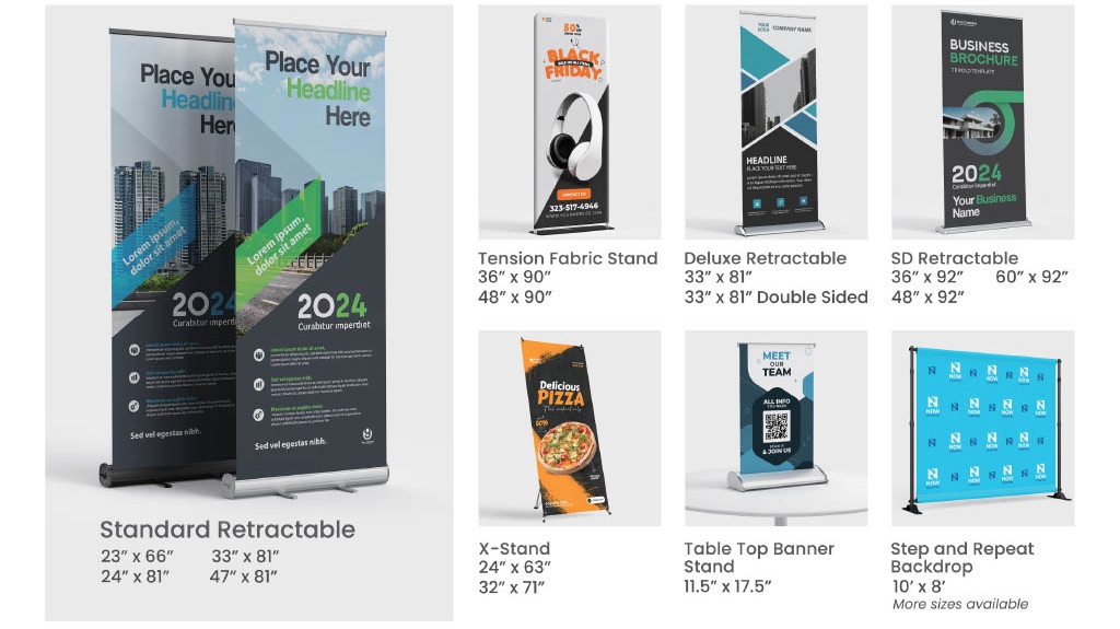 Retractable Banner Stands